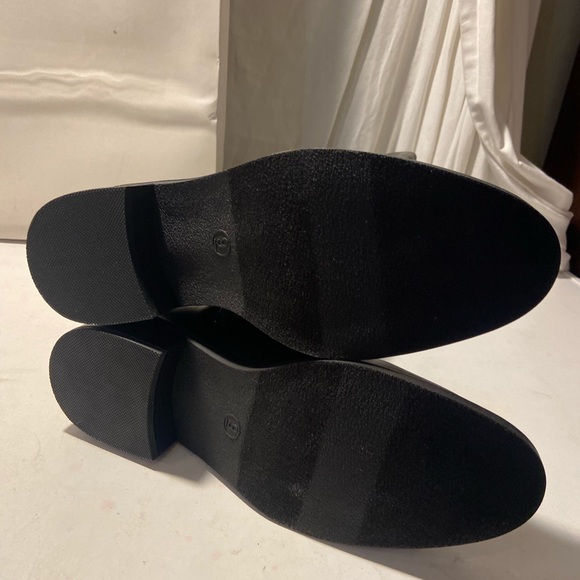 Anewday black kneehigh boots with zip up side, memory foam various sizes all NWT - Picture 5 of 6